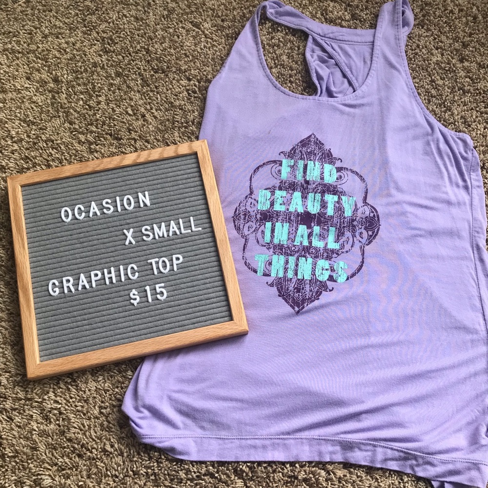Cute Graphic workout tank